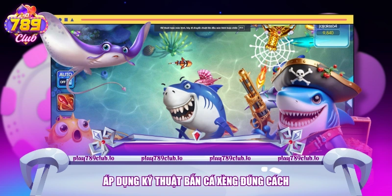 Áp dụng kỹ thuật bắn cá xèng đúng cách